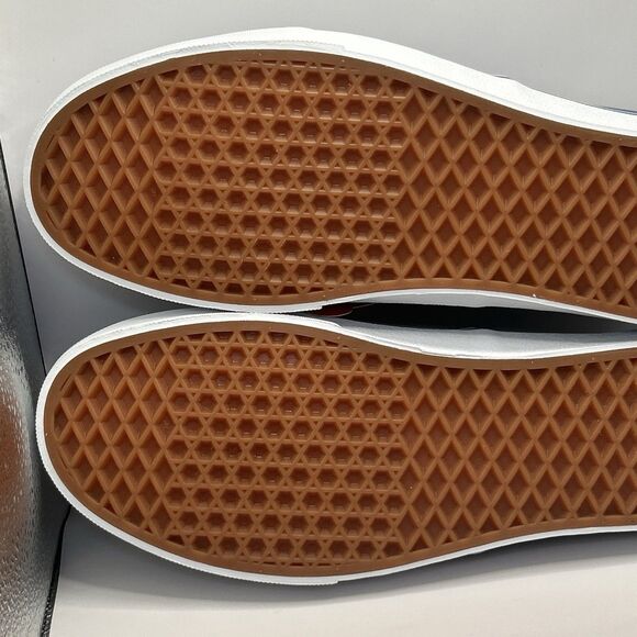 VANS MEN'S VANS AUTHENTIC SKATE SHOES (NAVY), 12 US MENS, 13.5 US WOMENS - Picture 12 of 16